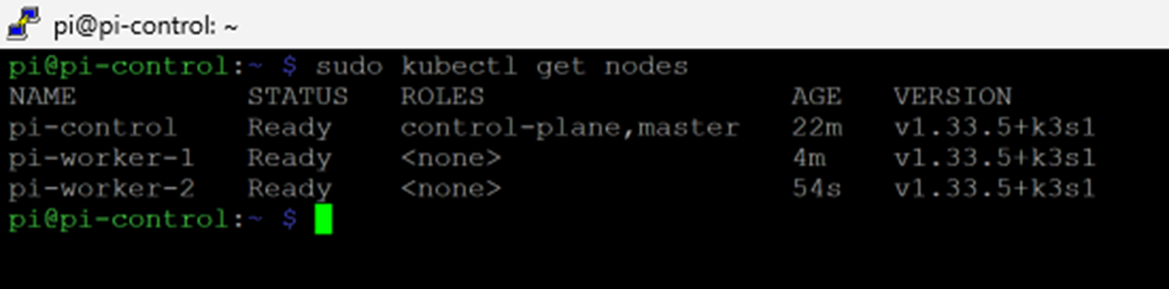 K3s all nodes live