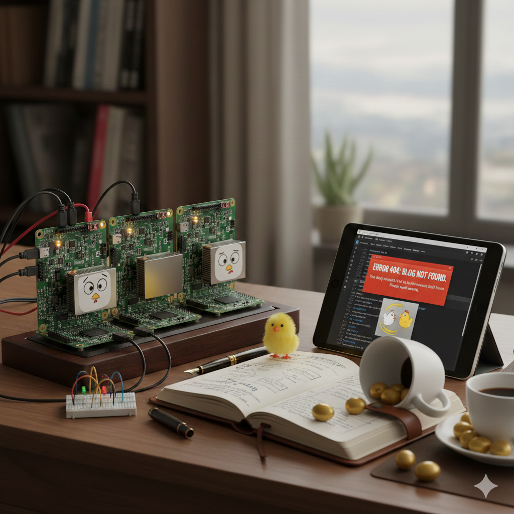 The Cluster Chicken & Egg: How to Blog About a Server That Doesn't Exist